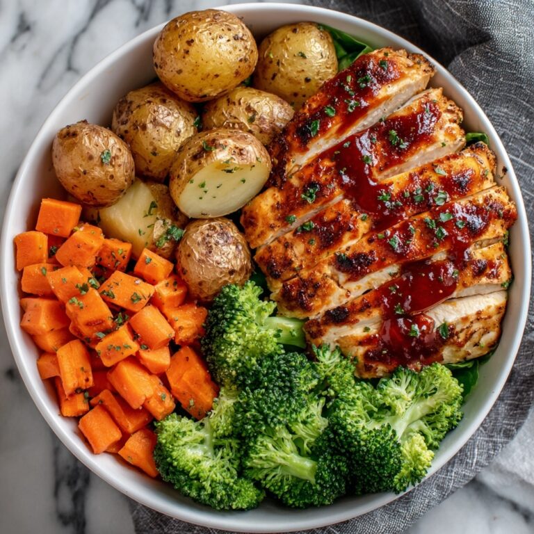 Skinny Chicken and Roasted Potato Bowl Recipe
