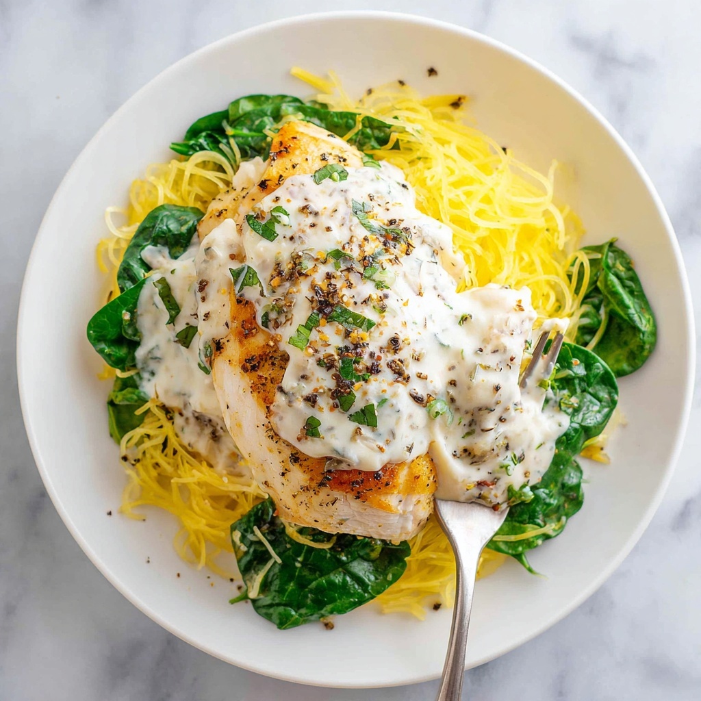 Creamy Chicken Florentine Recipe - Recipe Image