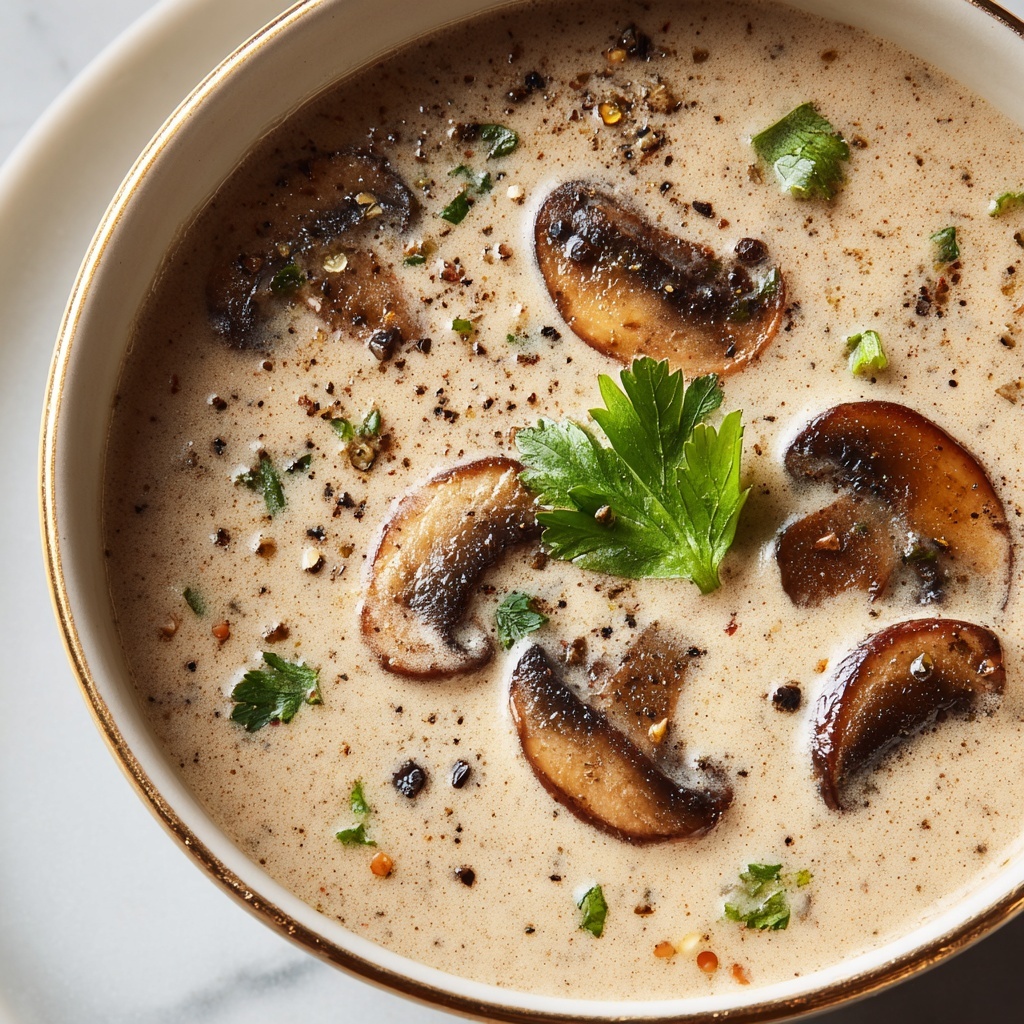 Morel Mushroom Soup Recipe - Recipe Image