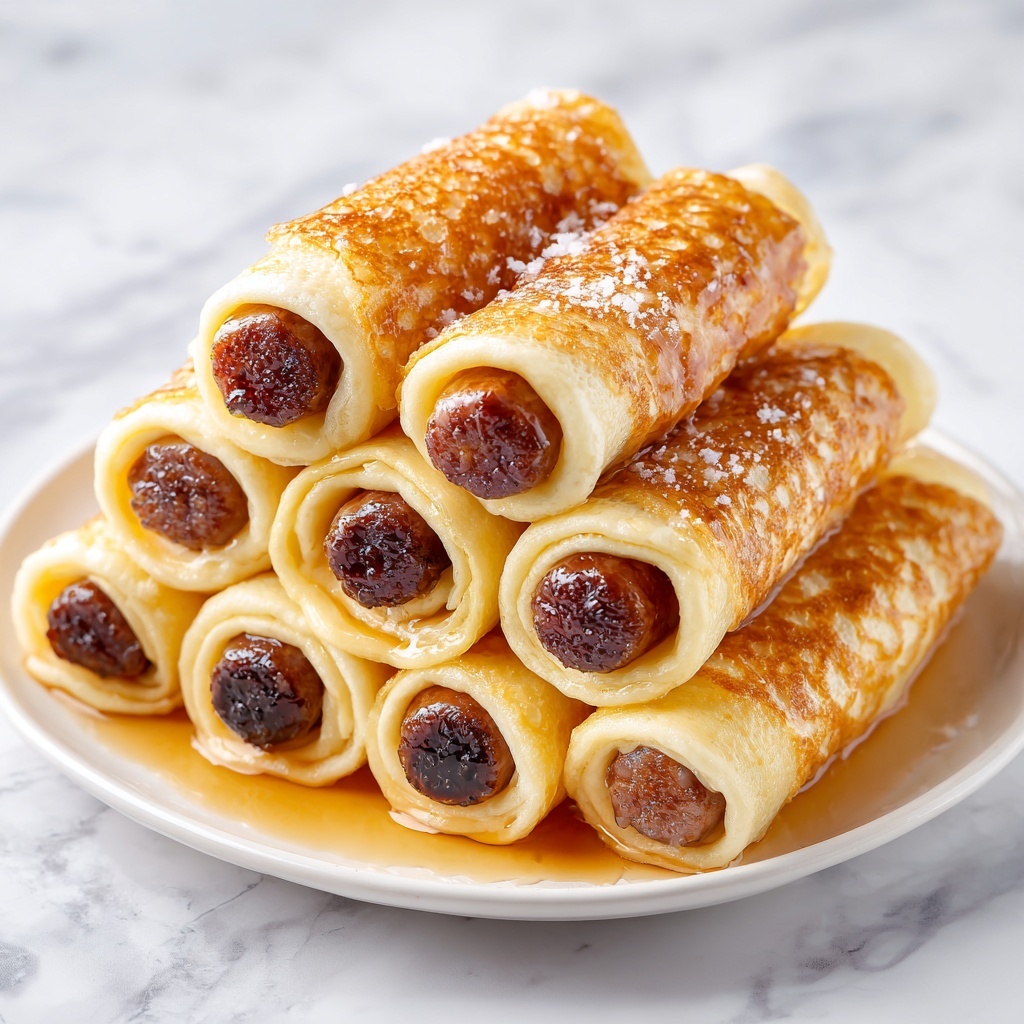 Sausage French Toast Roll-Ups Recipe - Recipe Image