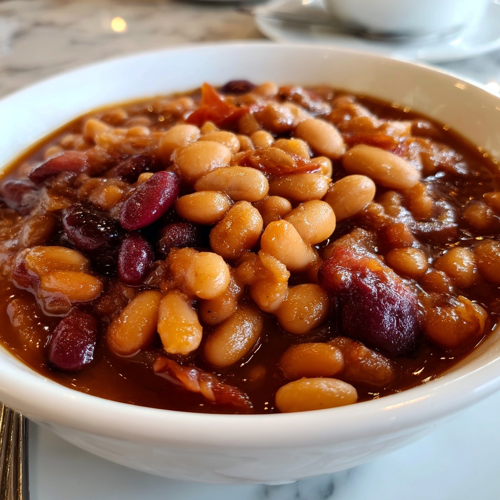 Hearty Calico Baked Beans Recipe - Recipe Image