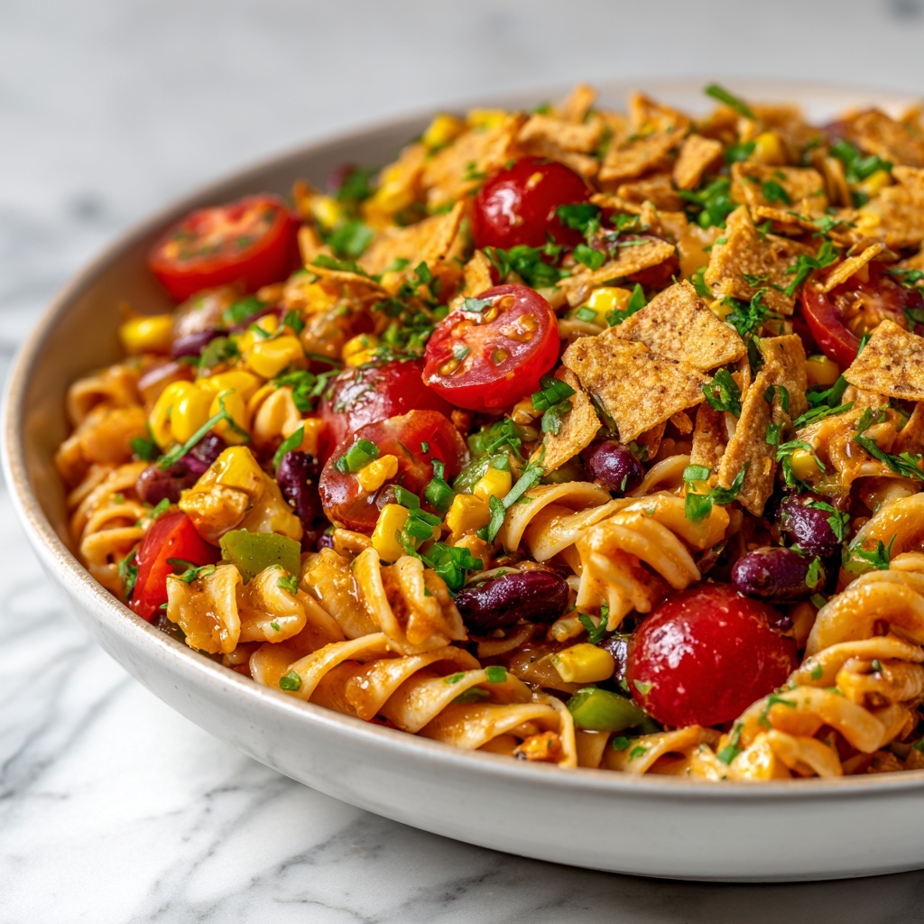 Ranch Taco Pasta Salad: A Delicious & Easy Recipe - Recipe Image