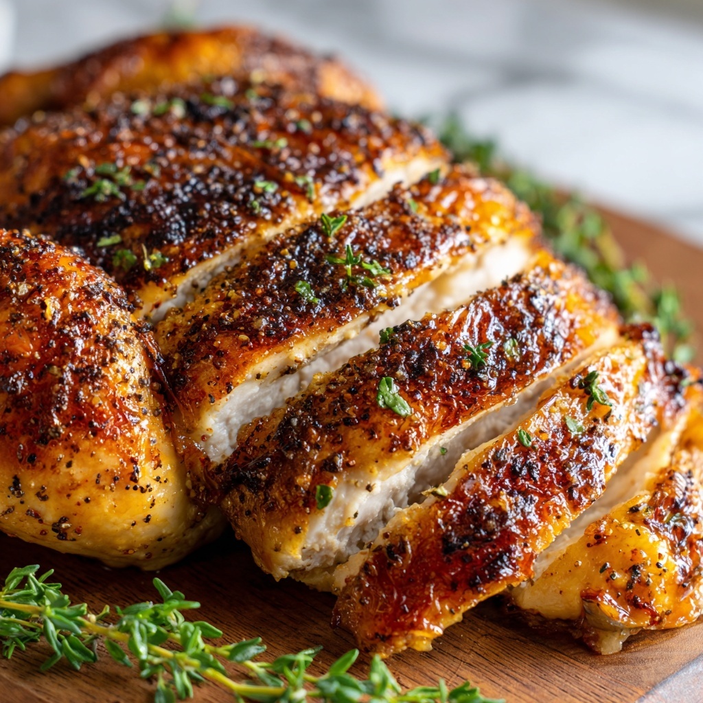 Smoked Turkey with Apple and Herb Rub Recipe - Recipe Image