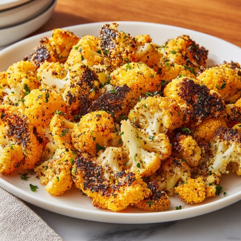Golden Crispy Cauliflower Bites Recipe