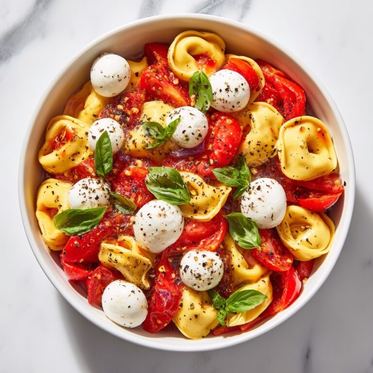 Tortellini Caprese Salad Recipe