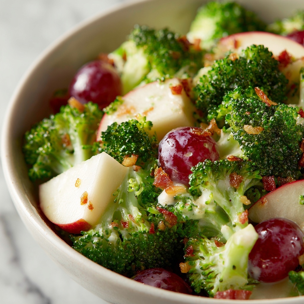 Honeycrisp Apple Broccoli Salad Recipe - Recipe Image