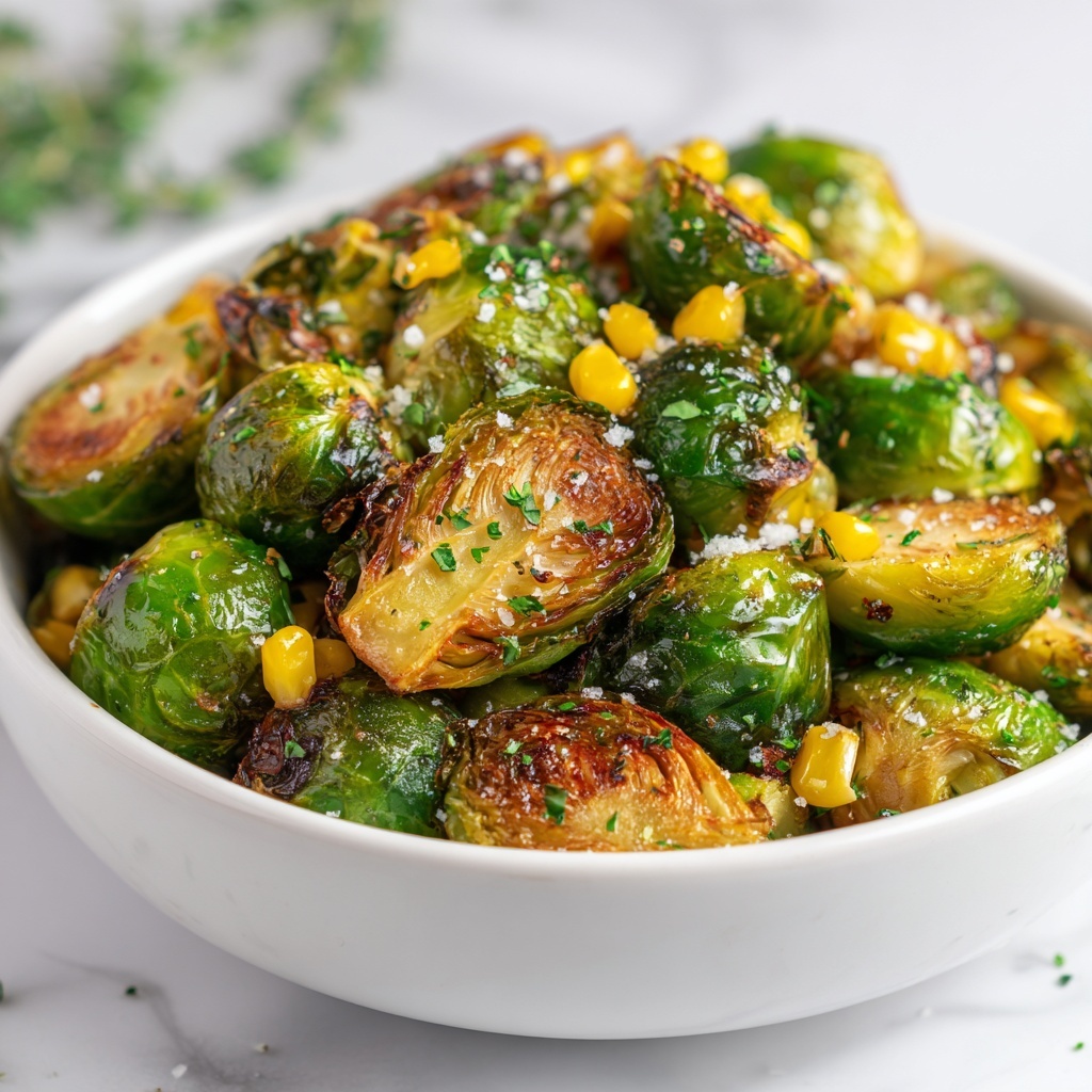 Mexican Street Corn Brussels Sprouts Recipe - Recipe Image