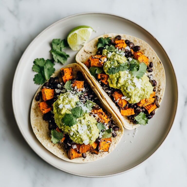 Black Bean Sweet Potato Tacos Recipe