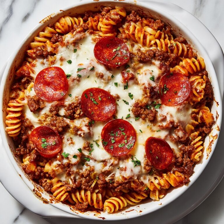 Pizza Pasta Casserole Recipe