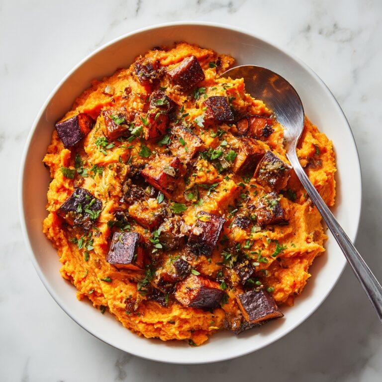 Smashed Carrots with Parmesan and Garlic Recipe