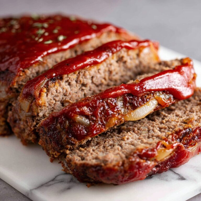 Best Classic Meatloaf with Ketchup Glaze Recipe