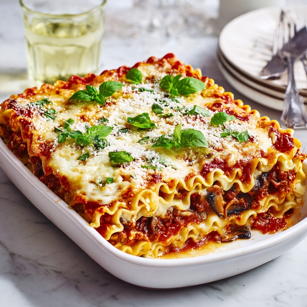 Holiday Christmas Lasagna Recipe - Recipe Image