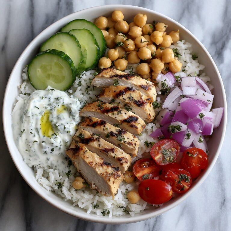 Mediterranean Chicken & Rice Bowls Recipe