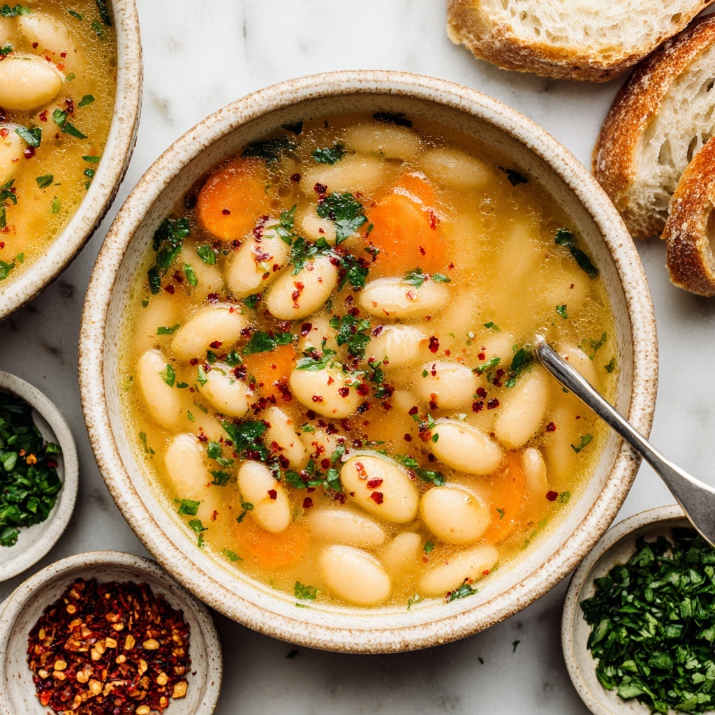 Tuscan White Bean Soup Recipe - Recipe Image