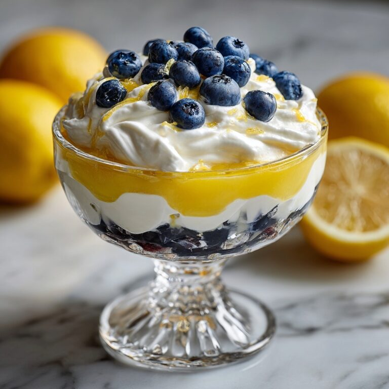 Lemon Blueberry Trifle Recipe