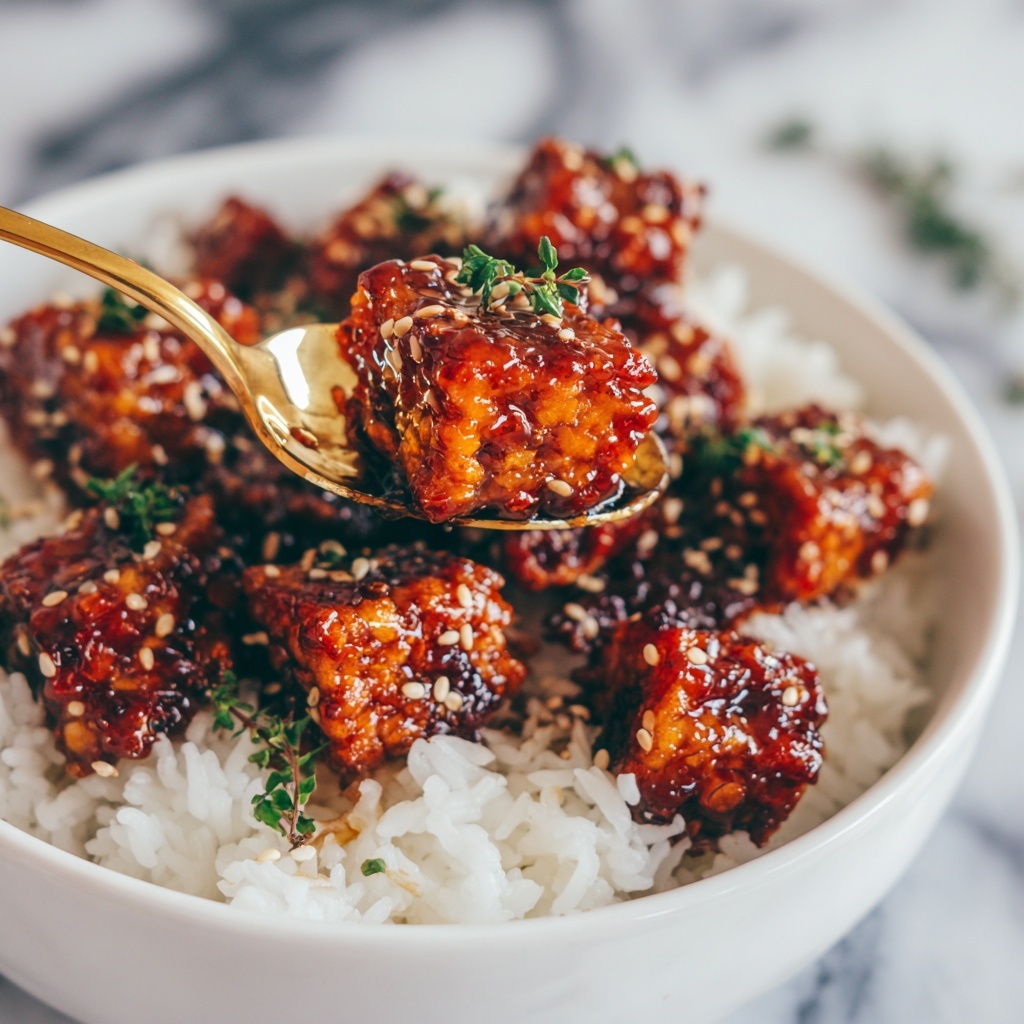 Spicy Ground Chicken Stir-Fry with Soy, Sriracha, and Honey Recipe - Recipe Image