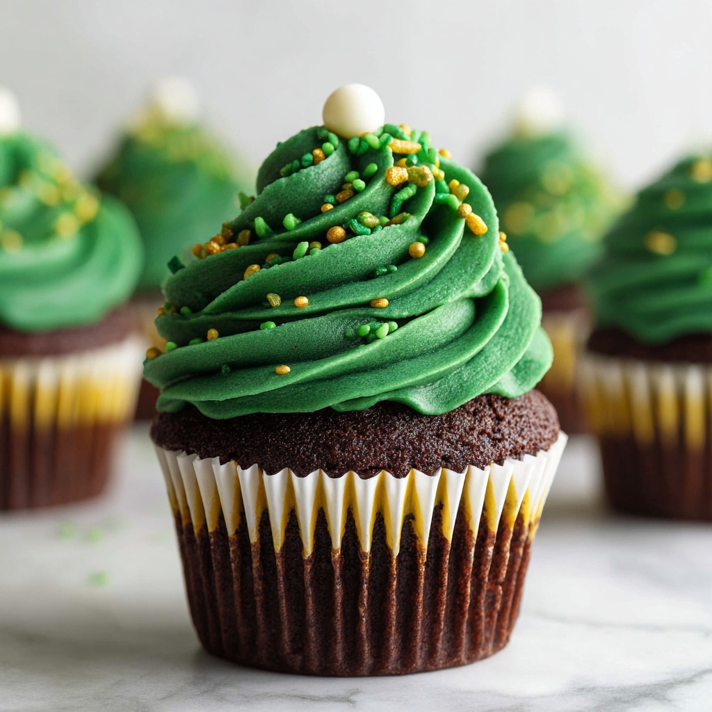 Green Velvet Cupcakes Recipe - Recipe Image