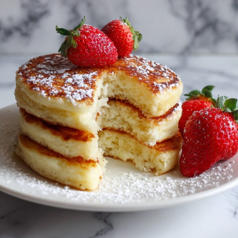 Fluffy Japanese Soufflé Pancakes Recipe