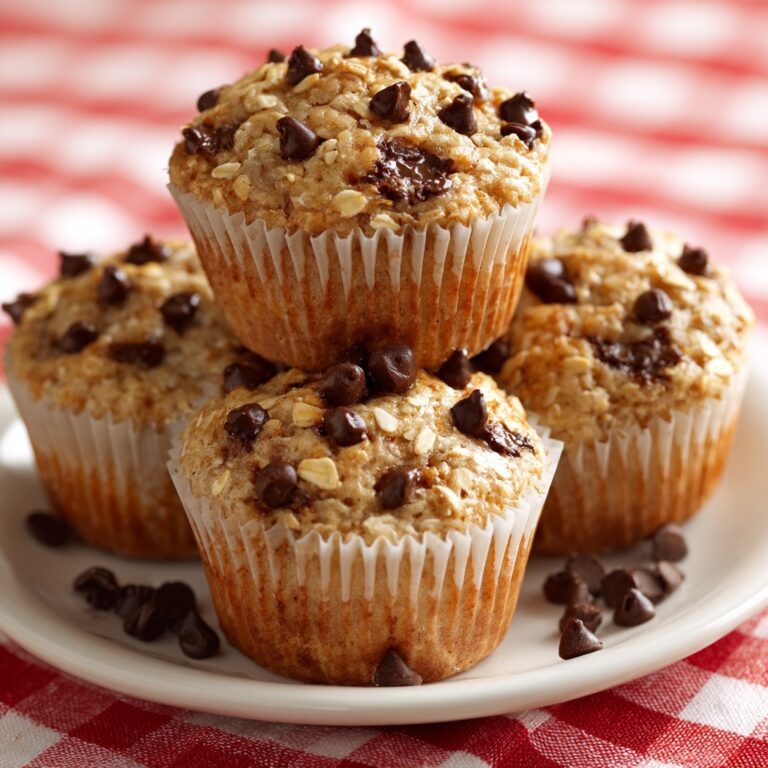 Healthy Oatmeal Muffins with Applesauce and Cinnamon Recipe