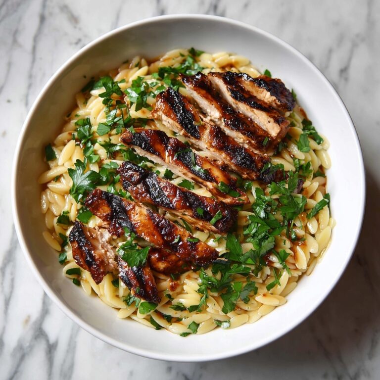 Boursin Orzo with Chicken Recipe