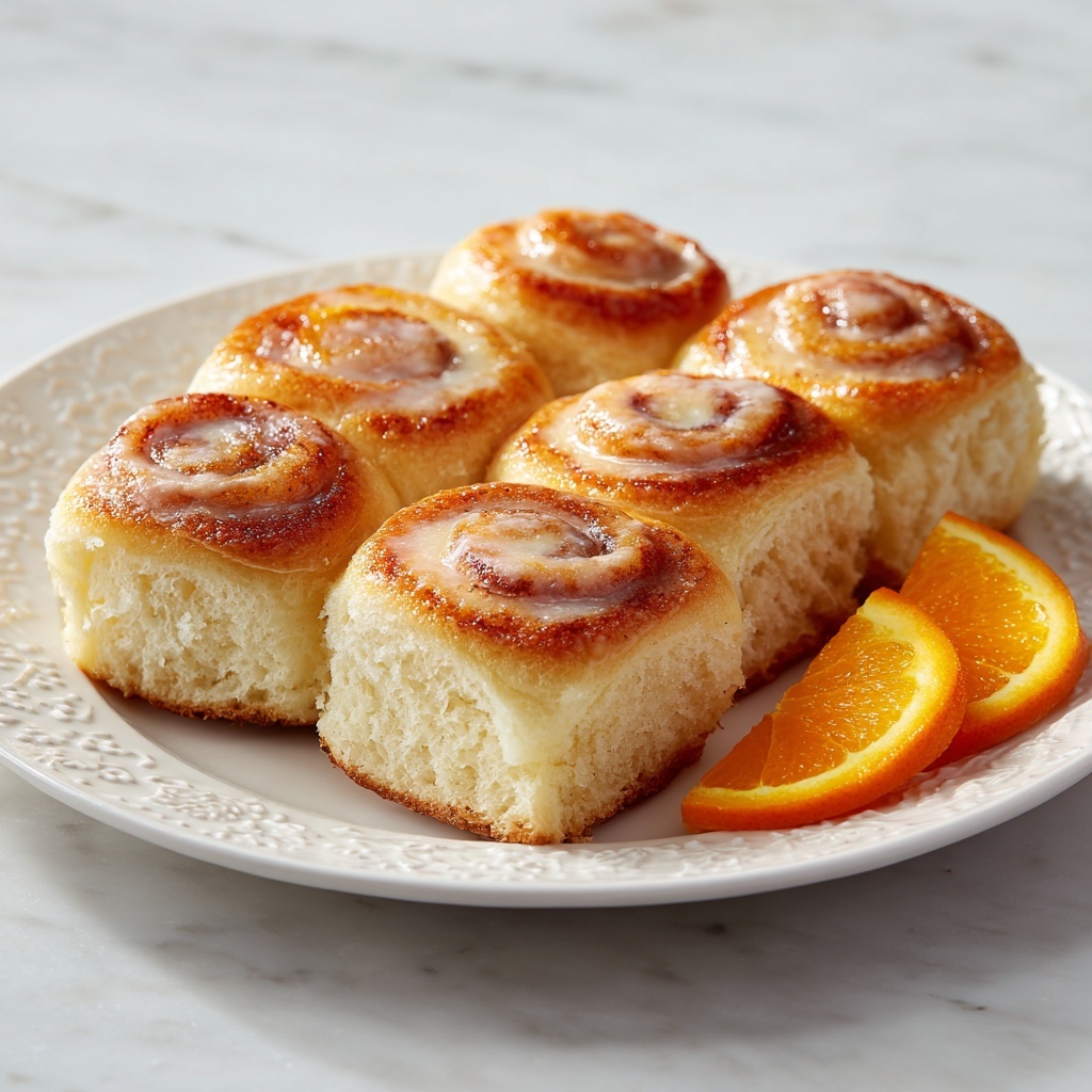 Orange Rolls Recipe - Recipe Image