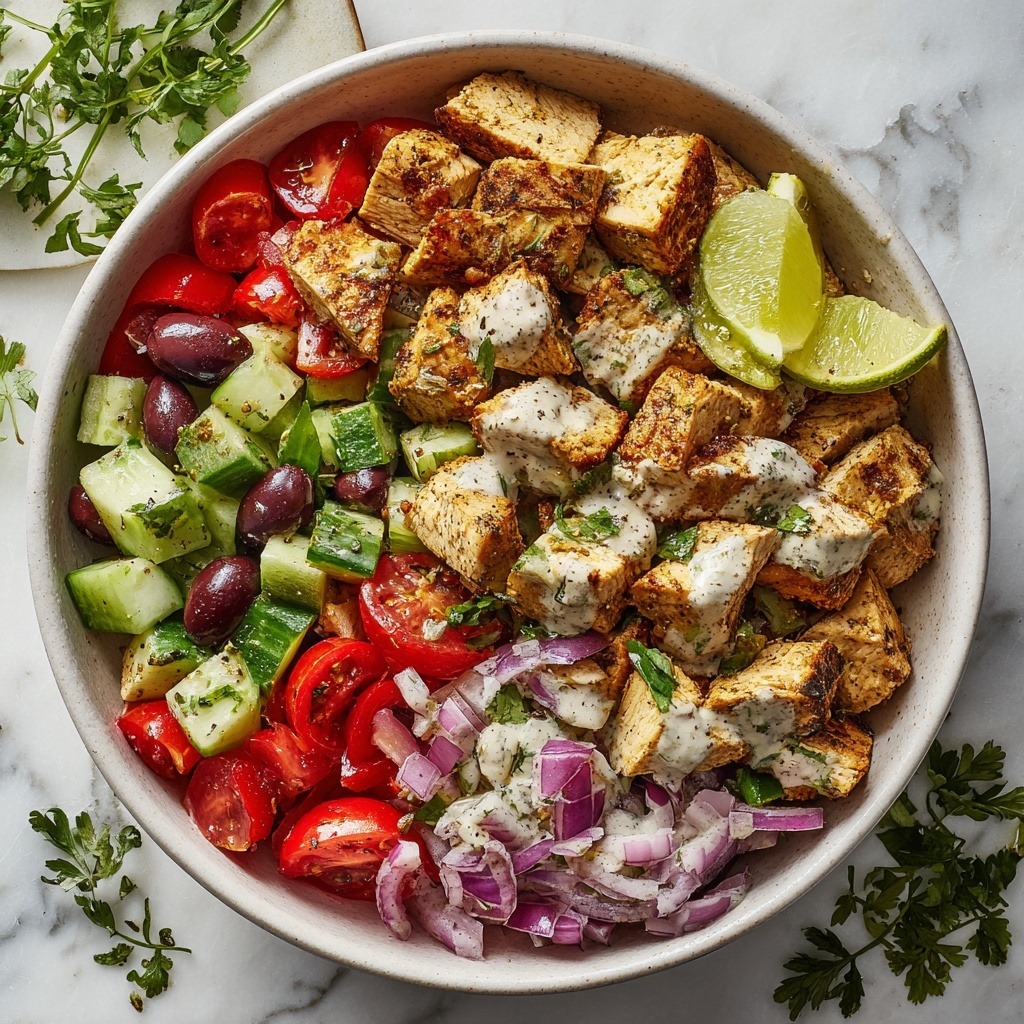 Mediterranean Chicken Salad Recipe - Recipe Image