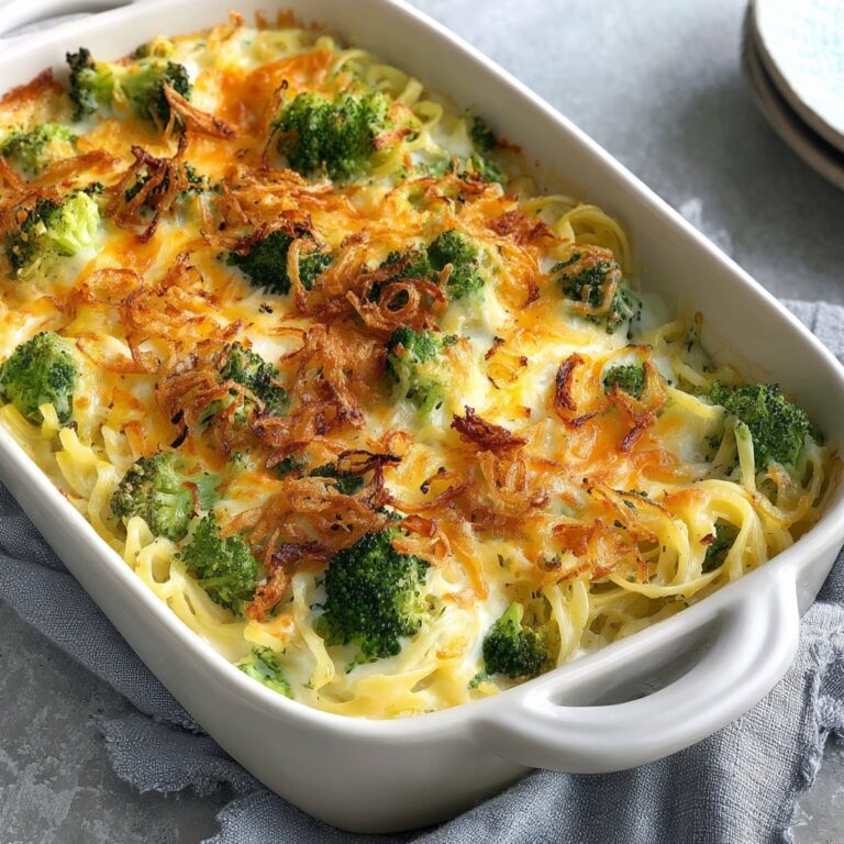 Cheesy Chicken Noodle Casserole Recipe