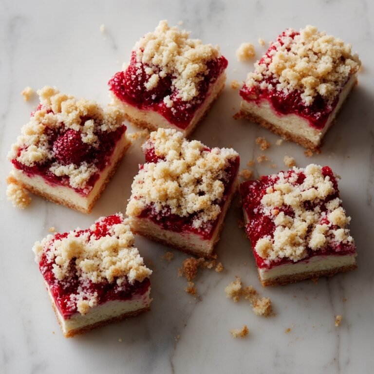 Raspberry Streusel Shortbread Bars Recipe