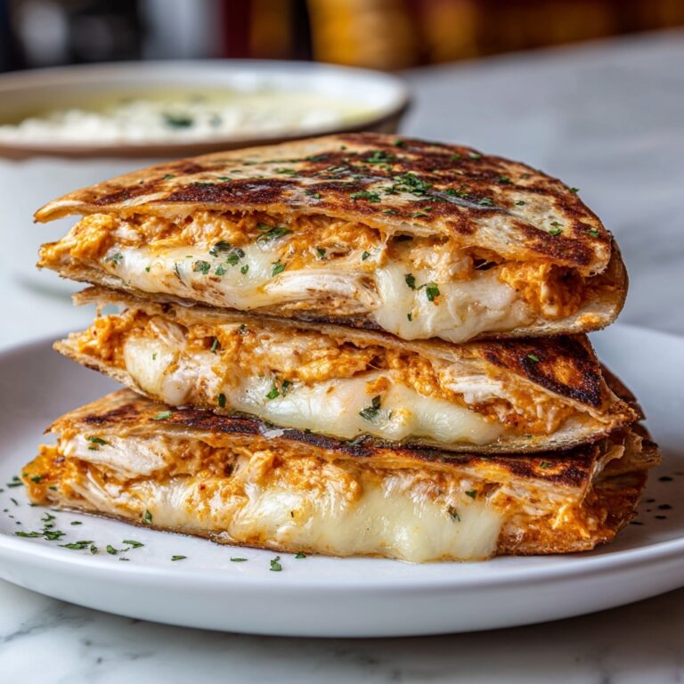 Cheesy Hot Honey Chicken Quesadillas Recipe