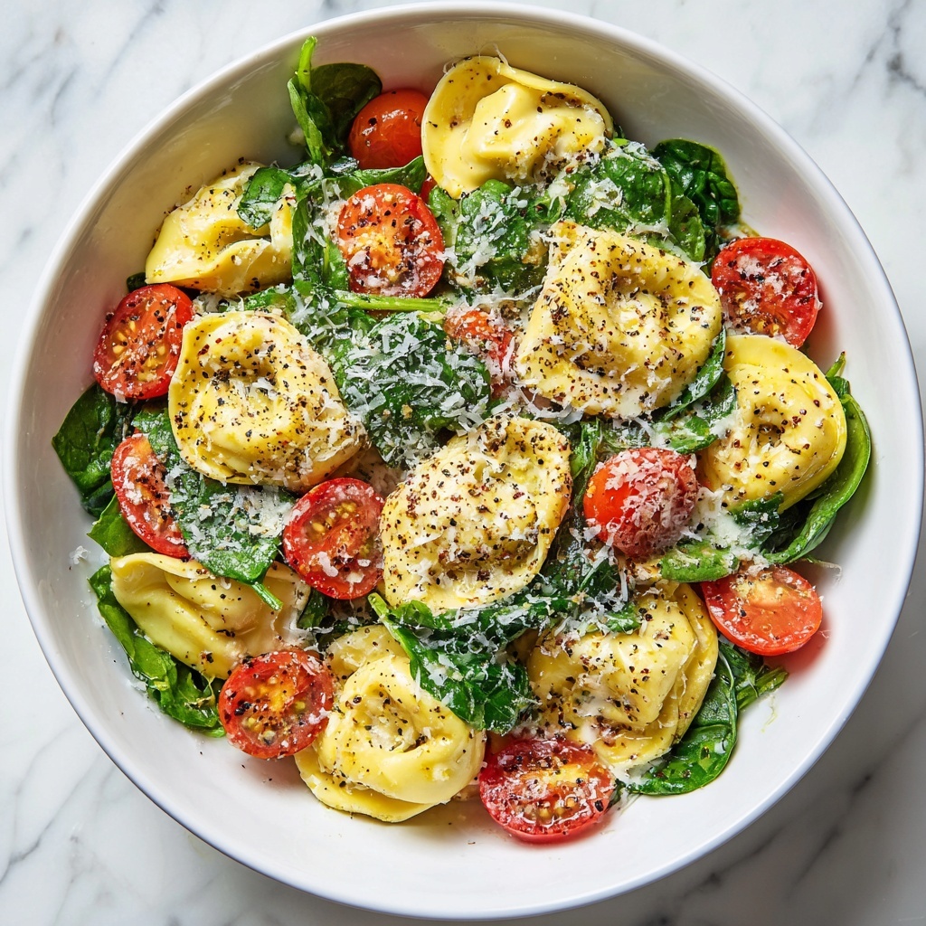 Spinach Tomato Tortellini: 5 Irresistible Comfort Bites Recipe - Recipe Image