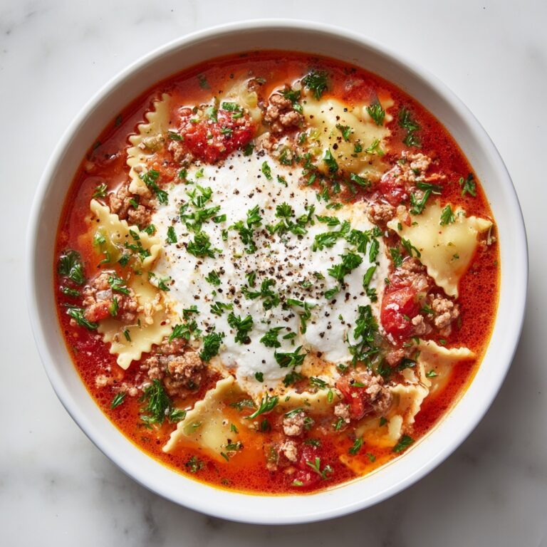 Lasagna Soup: 5 Steps to Comfort in a Bowl Recipe