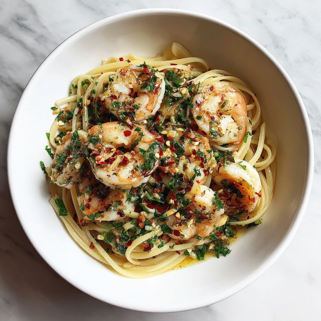 Garlic Shrimp Pasta: 5 Secrets to Culinary Bliss Recipe - Recipe Image