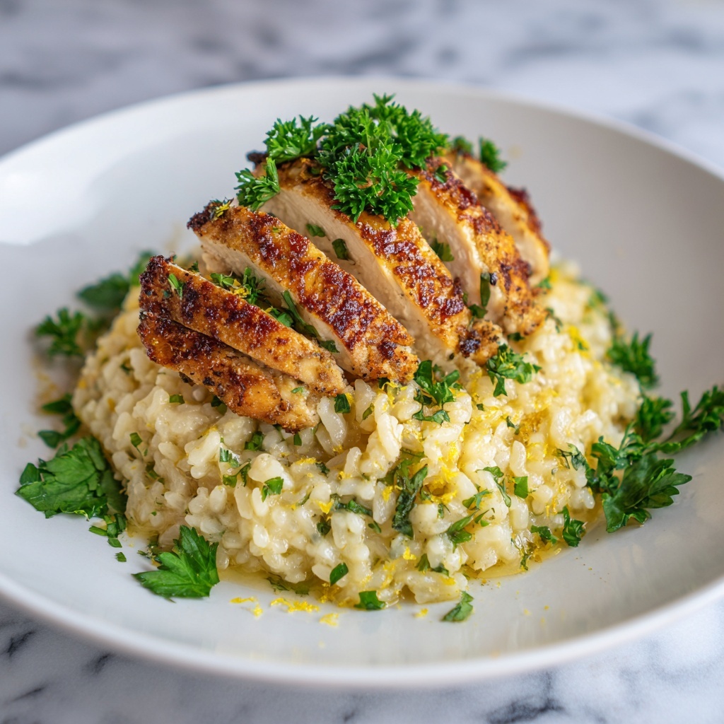 Lemon Herb Chicken and Rice Recipe - Recipe Image