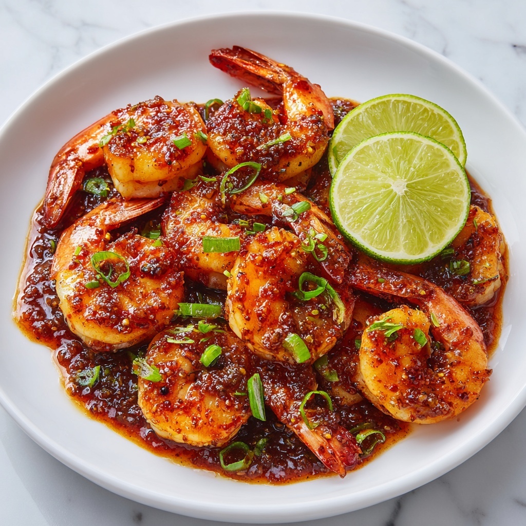 Spicy Honey Garlic Shrimp: 5-Minute Flavor Sensation Recipe - Recipe Image