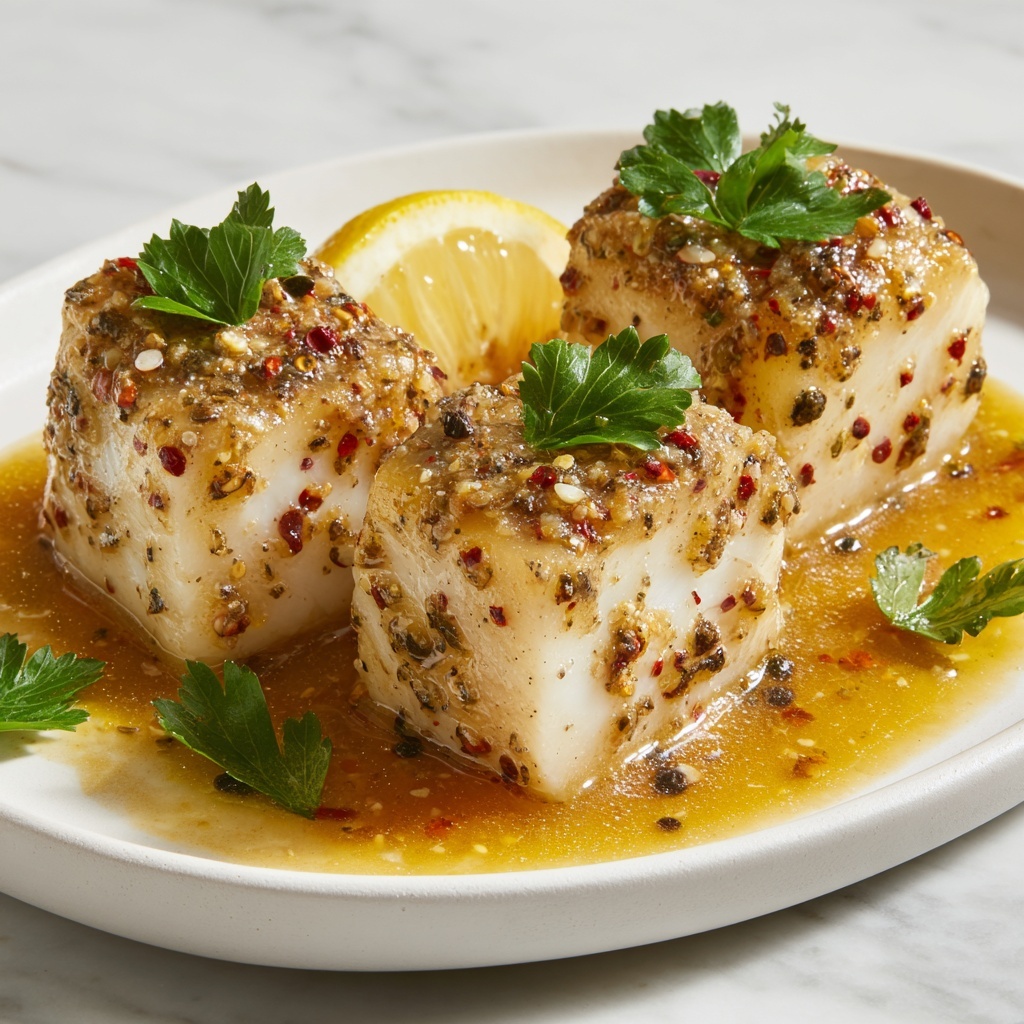 One-Pan Lemon Butter Tilapia: 22-Minute Delight to Savor Recipe - Recipe Image