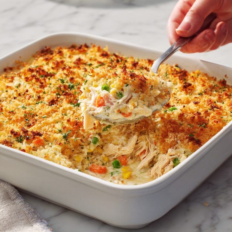 Chicken & Rice Casserole (Fast Version) for Stress-Free Nights Recipe