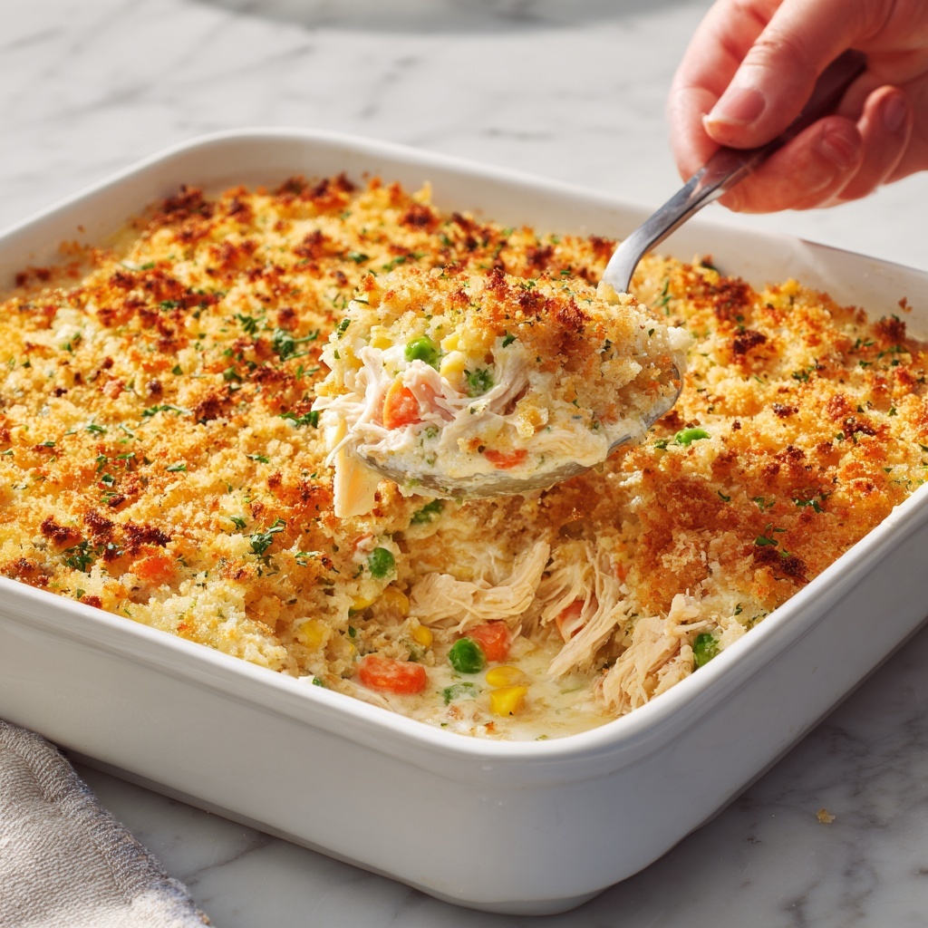 Chicken & Rice Casserole (Fast Version) for Stress-Free Nights Recipe - Recipe Image