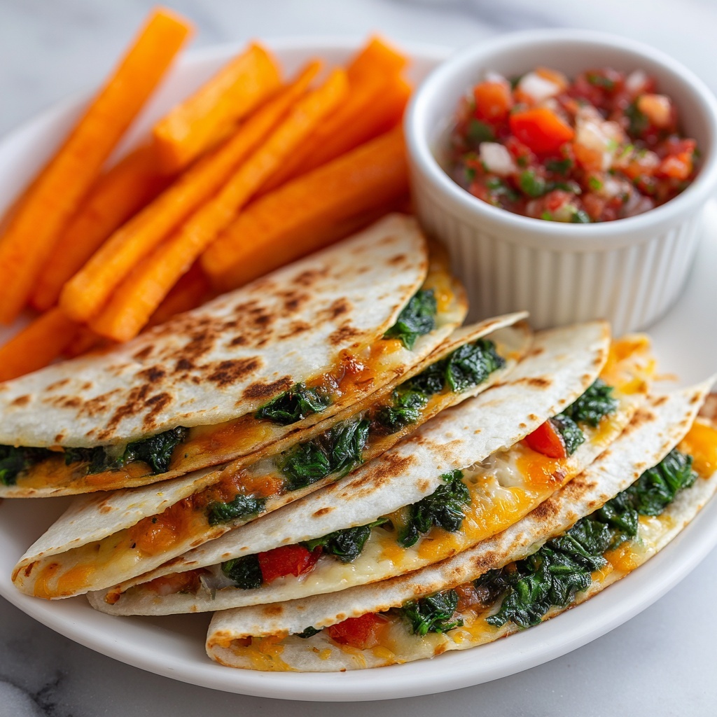 Veggie & Cheese Quesadilla Dinner: 7 Flavor-Packed Steps Recipe - Recipe Image