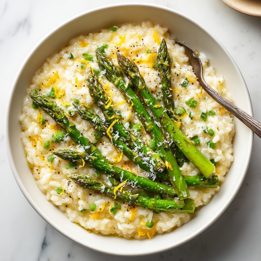 Lemon Asparagus Risotto Recipe - Recipe Image