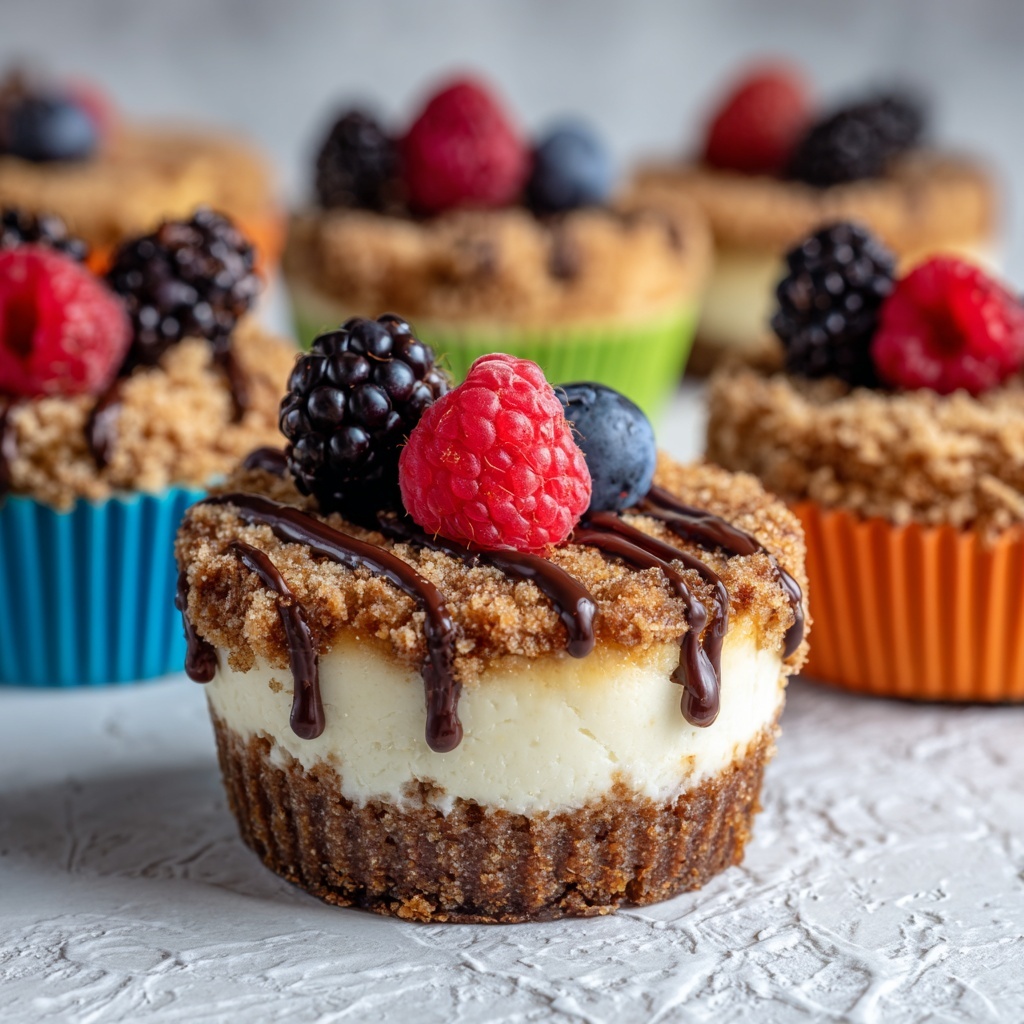 Mini Cheesecakes Recipe: 7 Irresistible Bites of Joy Recipe - Recipe Image