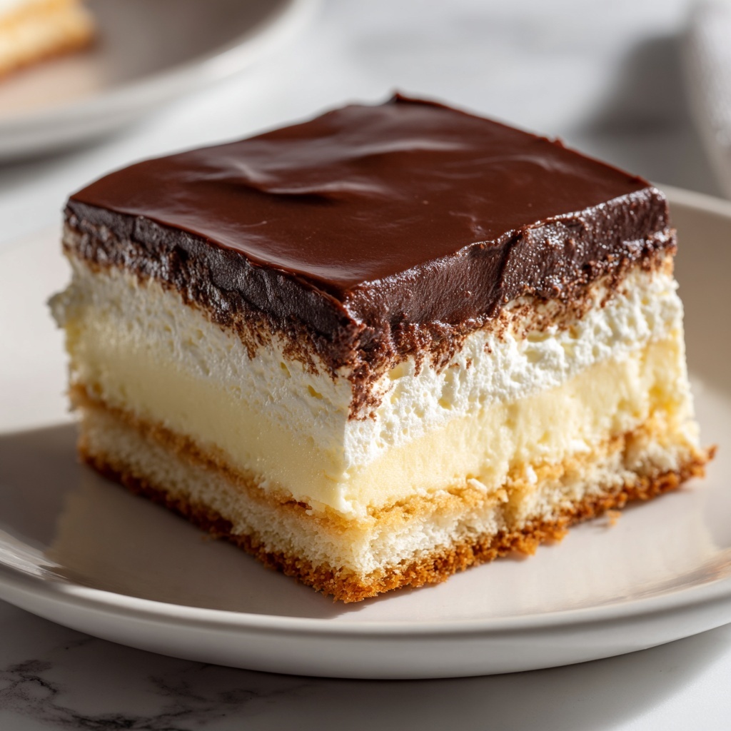 Eclair Cake: 7 Indulgent Layers of Pure Bliss Recipe - Recipe Image