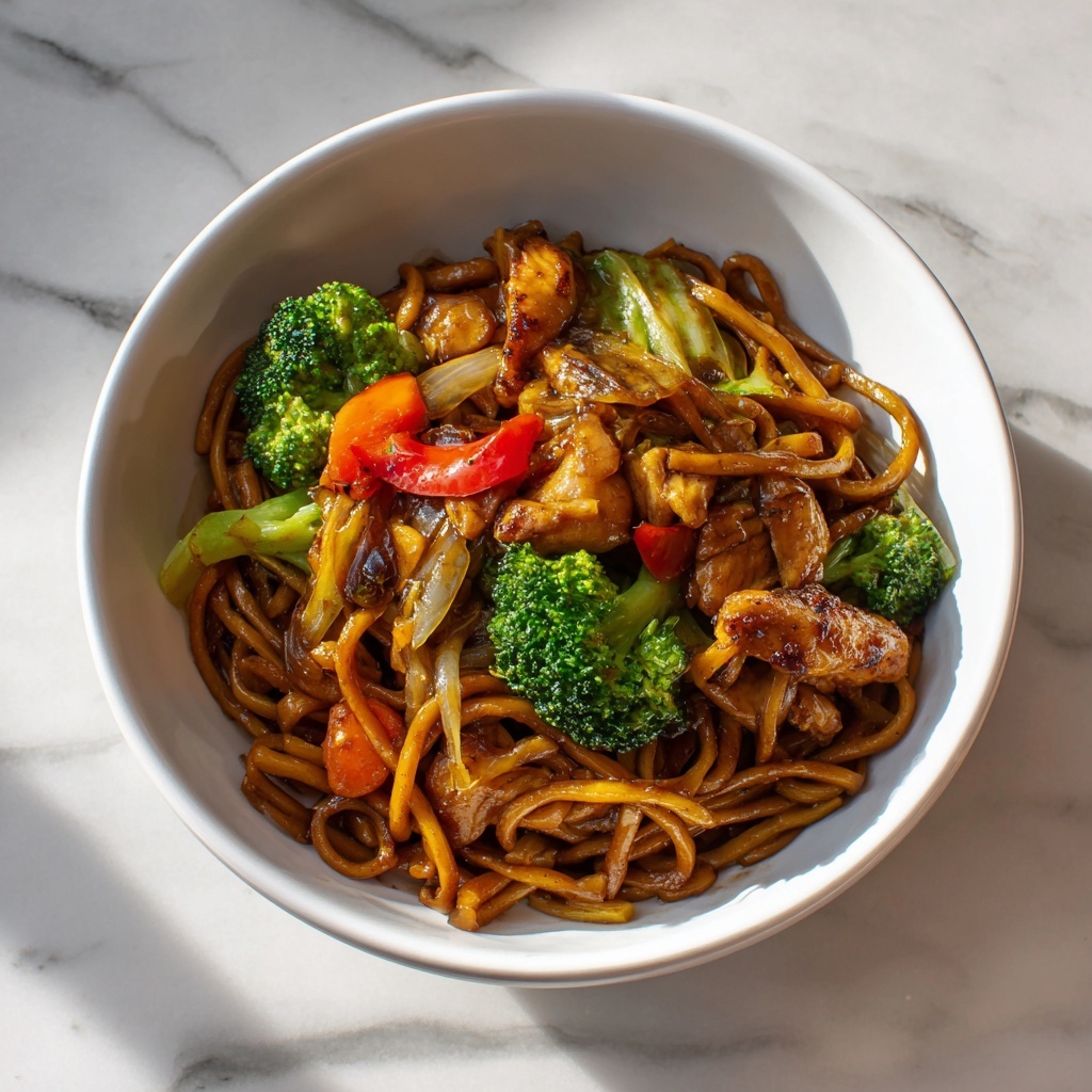 Garlic Chicken Lo Mein: 5 Reasons to Love this Delightful Dish Recipe - Recipe Image