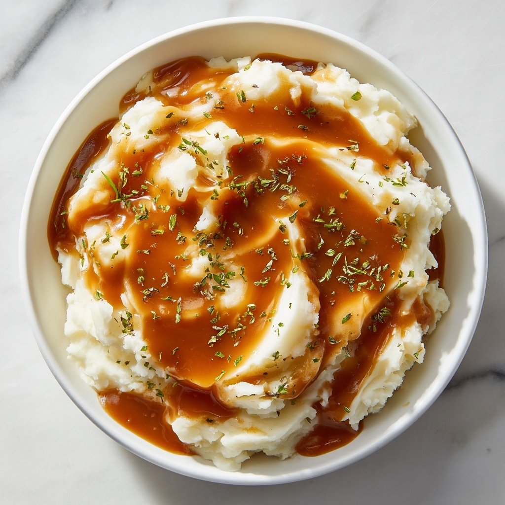Gravy Over Mashed Potatoes: 7 Irresistible Comfort Tips Recipe - Recipe Image