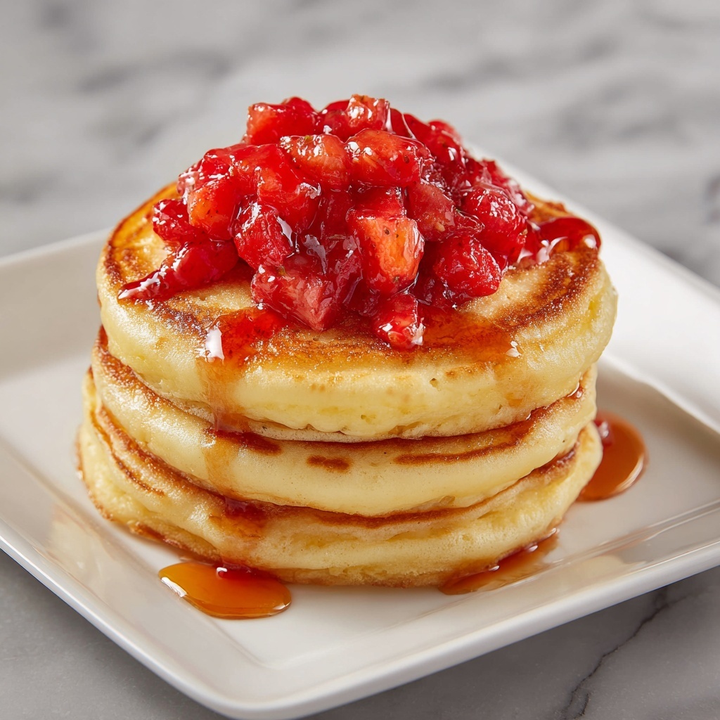 Spiced Apple Cranberry Pancakes Recipe - Recipe Image