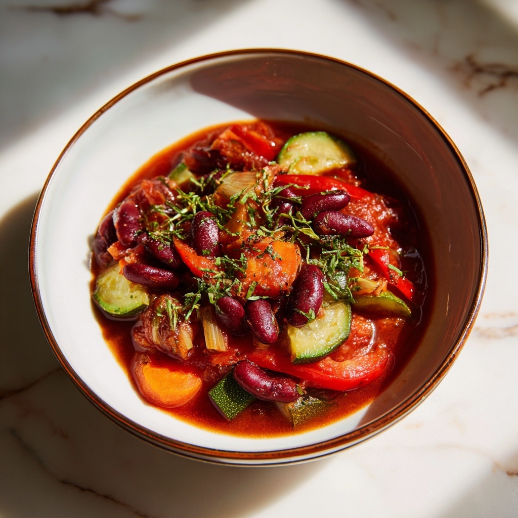 Vegan Chili Recipe Chili Sin Carne: 7 Heartwarming Flavors Recipe - Recipe Image