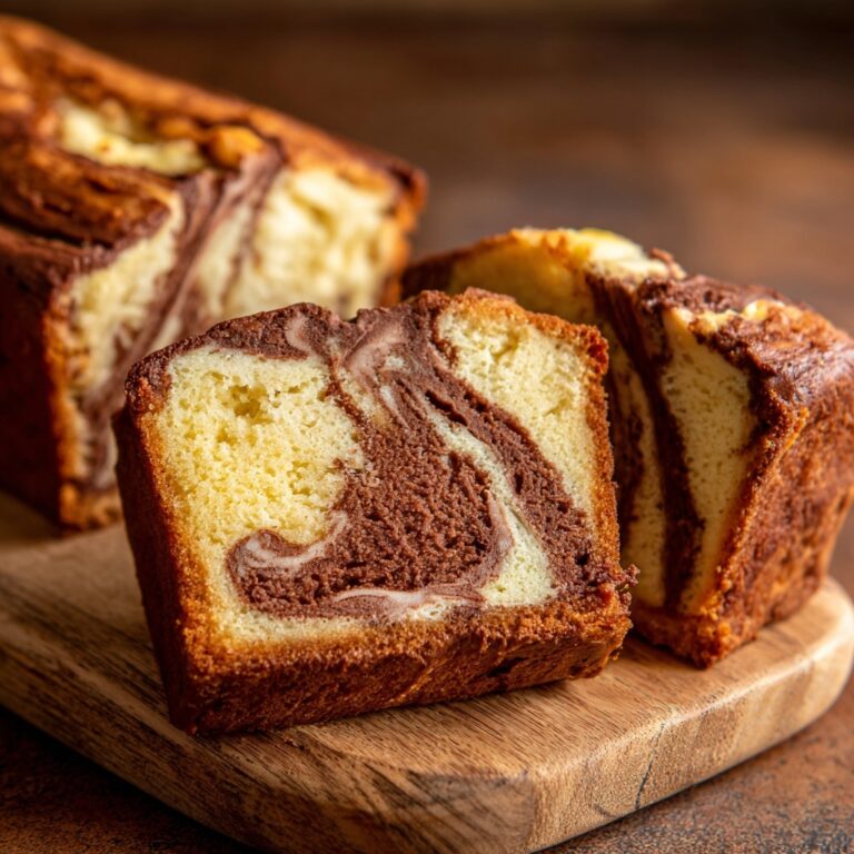 Marbled Vegan Banana Bread Recipe