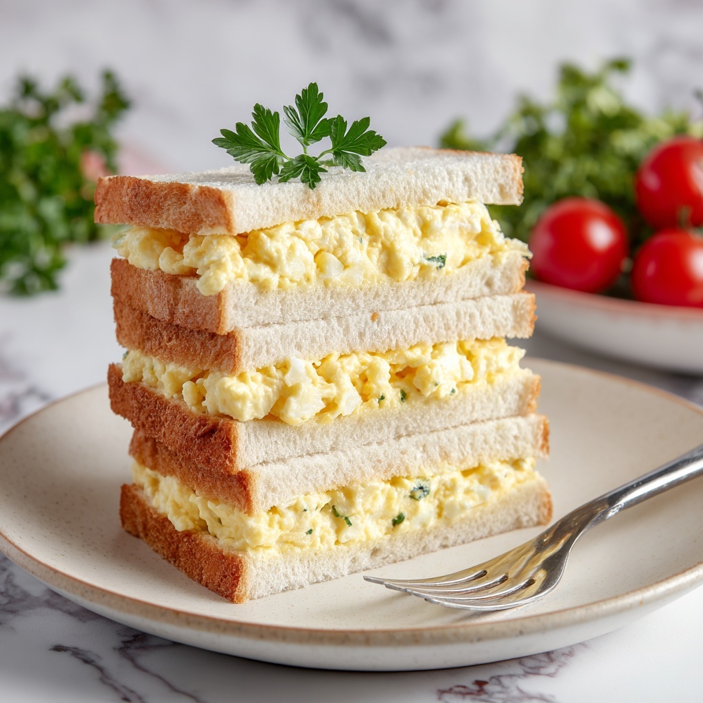 Japanese Egg Sandwich (Tamago Sando) Recipe - Recipe Image