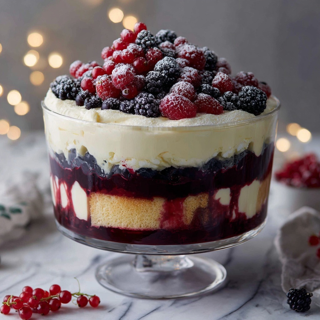 Mixed Berry Trifle Recipe - Recipe Image