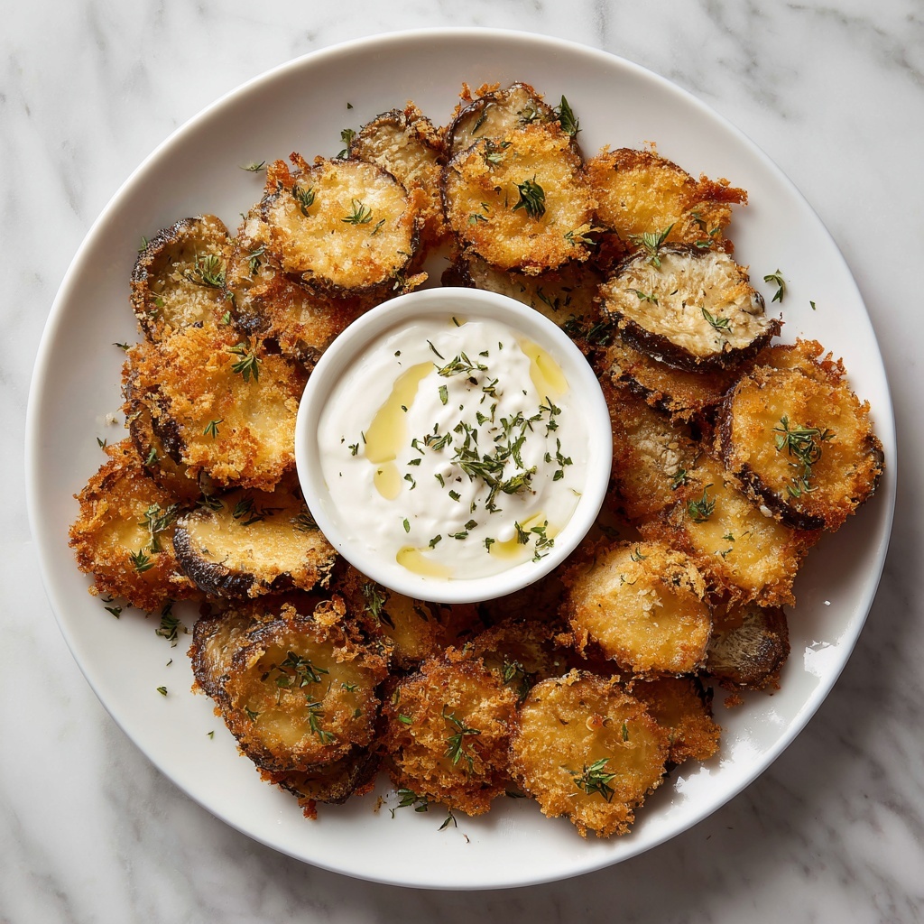 Fried Sliced Mushrooms with Ranch Dipping Sauce Recipe - Recipe Image