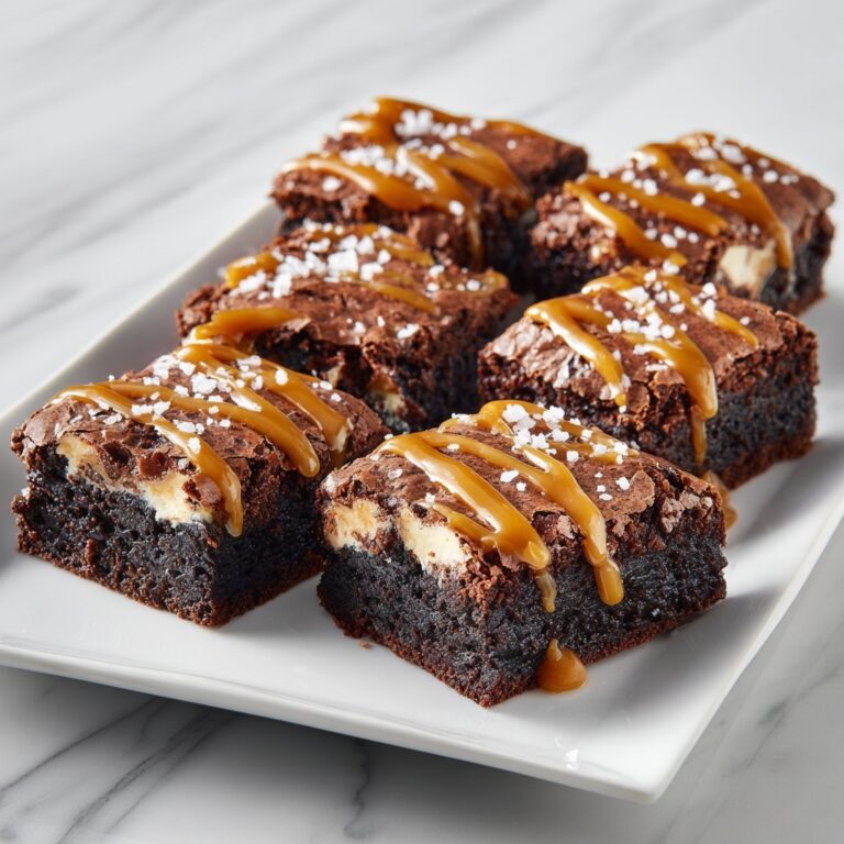 Salted Caramel Brownies Recipe